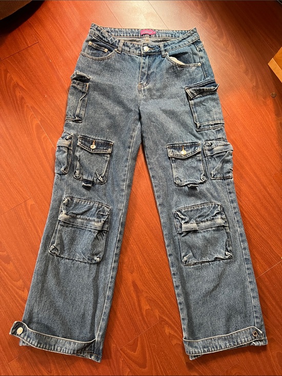 Edikted Pants - Edikted painter/ carpenter/ Utility Jeans size M